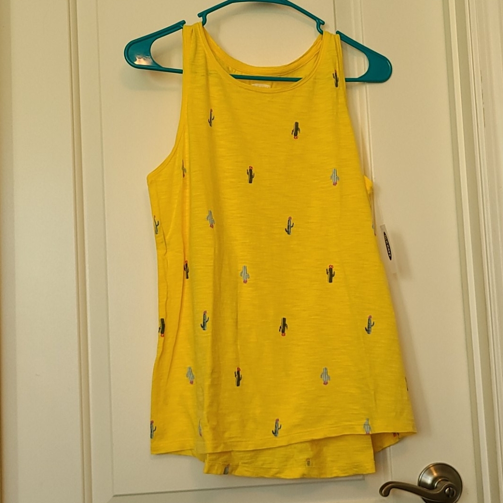 NWT Old Navy cactus tank